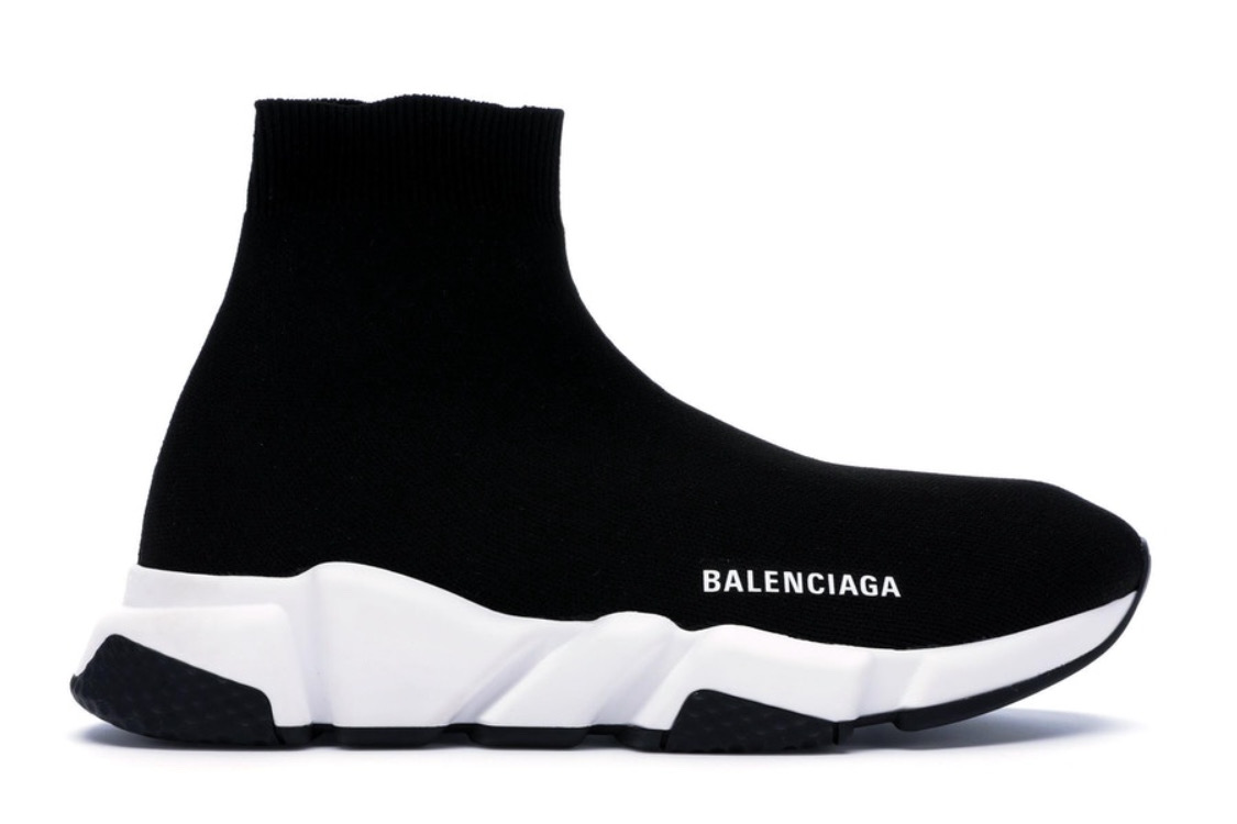 Ba*len*cia*ga speed trainer black white