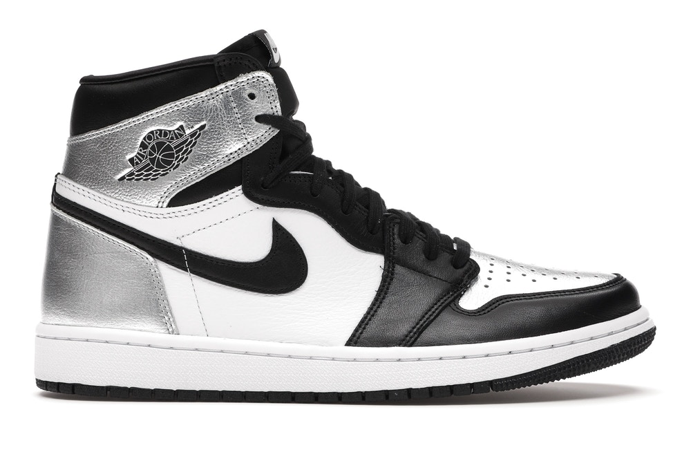 Jordan 1 Retro High Silver Toe